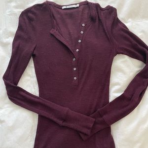 T by Alexander Wang long sleeve top